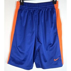Nike Men's Size Small‎ Athletic Vintage Shorts Pockets Blue Orange Stripe Y2K